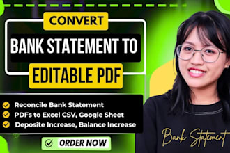 do bank statement to excel conversion