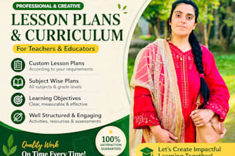 create engaging lesson plans and teaching material for teachers