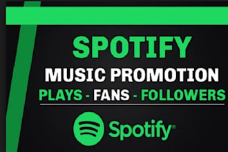 promote spotify music album and spotify track