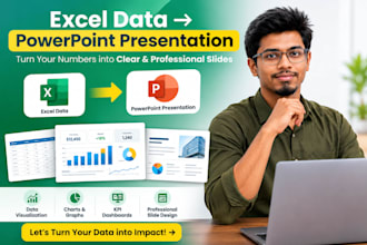 convert excel data into a powerpoint presentation