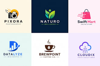 design logo for business and brand
