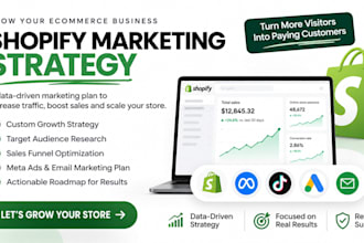 create a winning shopify marketing strategy to grow your ecommerce store