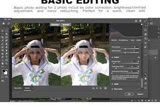 do photo retouching and editing for wedding and graduation shoots