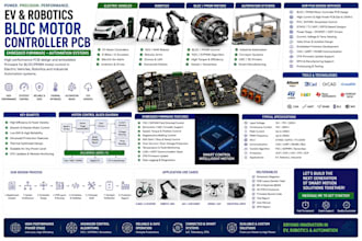 design ev robotics bldc motor controller pcb embedded firmware automation system