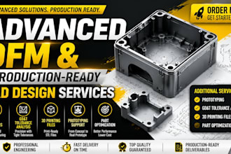 do product design for injection molding with dfm analysis production ready cad