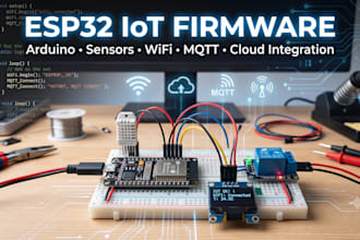 program esp32 arduino firmware for your iot project