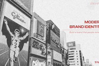 design a modern brand identity