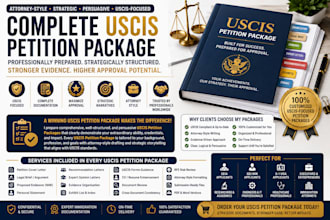 create an employment based immigration petition  supporting uscis approval