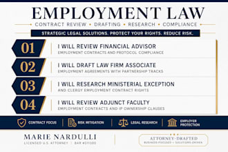 review your advisor contract for broker protocol compliance as a US attorney