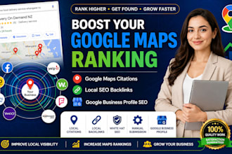 build google maps citations and local SEO backlinks for gmb ranking