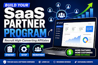 build your saas partner program and recruit high converting affiliates