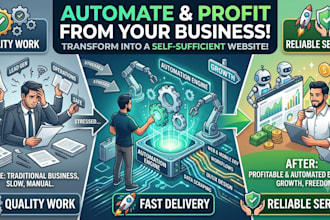 automate your business by building a website