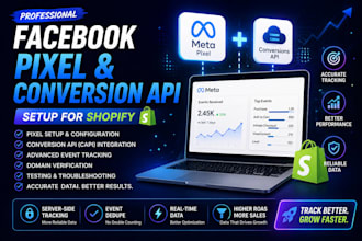 setup meta pixel and conversion API for shopify