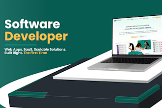 develop your web application as software developer