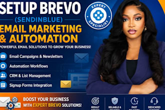 setup brevo sendinblue email marketing automation and campaigns