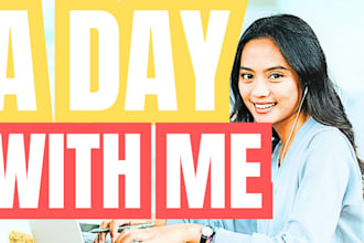 design aesthetic daily vlog youtube thumbnail