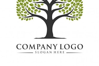 be your professional tree logo designer