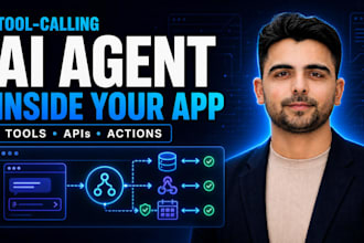 integrate a tool calling ai agent into your web app