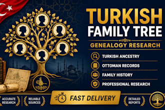 research your turkish family tree, ancestry, genealogy and ottoman family tree
