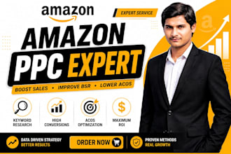 run and manage amazon PPC ads to boost your sales and reduce acos