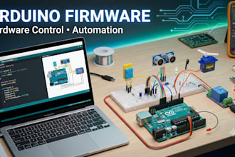 develop arduino firmware and control your hardware