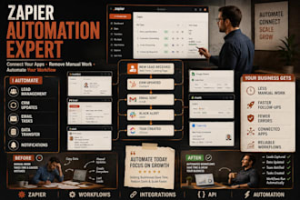 create zapier automations to streamline your business