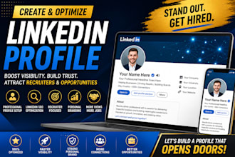 create setup and optimize your linkedin profile for personal branding