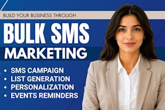 send bulk SMS message marketing, text message campaign SMS blast and bulk SMS