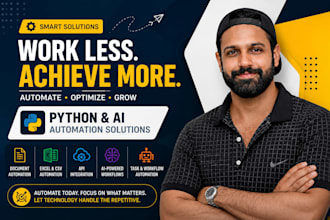 automate repetitive tasks and workflows using python and ai