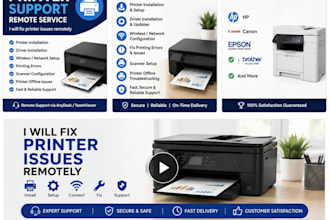 fix printer issues remotely