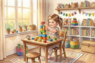 create children book illustration for kids story book and amazon KDP
