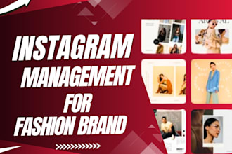 be your fashion brand instagram manager and content creator