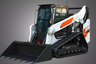 model 3d harvester for farming simulator, compact track loader, 3d excavator mod