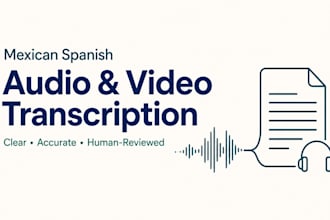 transcribe spanish audio or video accurately