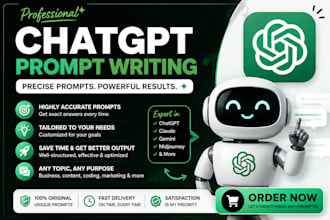 create ai video prompts and chatgpt prompts