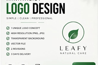 create a modern minimalist logo