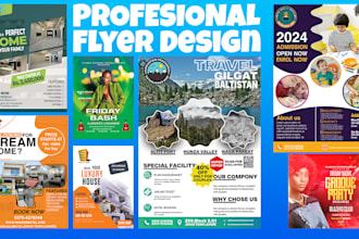 design a professional business flyer
