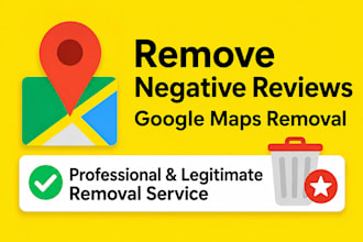 remove fake harmful google maps business reviews