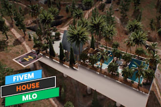 fivem mlo, mapping, ymap, fivem server custom interior design, gta v building