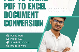 convert PDF to word, PDF to excel and scanned documents