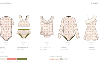 create professional baby and kids fashion designs