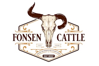 design custom cattle brand, cowboy, horse, livestock, texas, ranch and farm logo