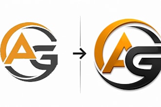 redesign rework remake refresh or modernize your existing logo