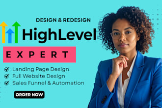 build gohighlevel website gohighlevel landing page ghl CRM workflow automation