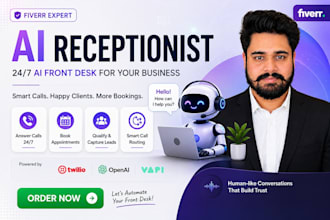 build an ai receptionist for clinics, agencies, and local businesses