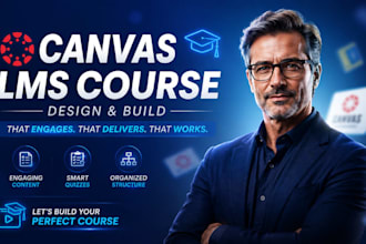 design and build your engaging canvas lms course with content quizzes, structure