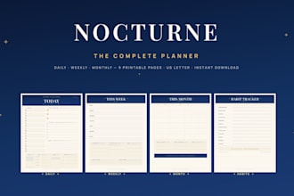 design a custom printable planner