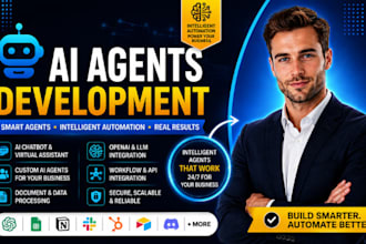 develop ai agents chatbots and n8n automations for your business growth