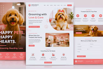 build squarespace pet grooming website jobber pet shop cat dog boarding website