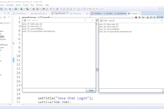 create a new java desktop app
